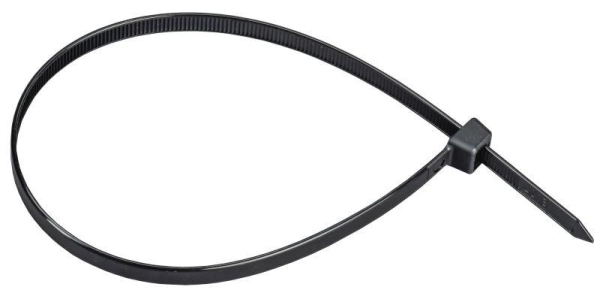 Хомут 8.8х400мм P6.6 стандартный черн. (уп.100шт) IEK UHH30-D088-400-100-K02