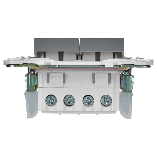 Выключатель перекрестный 2-кл. SKANDY 10А SK-V06Gr сер. IEK SK-V23-0-10-K03