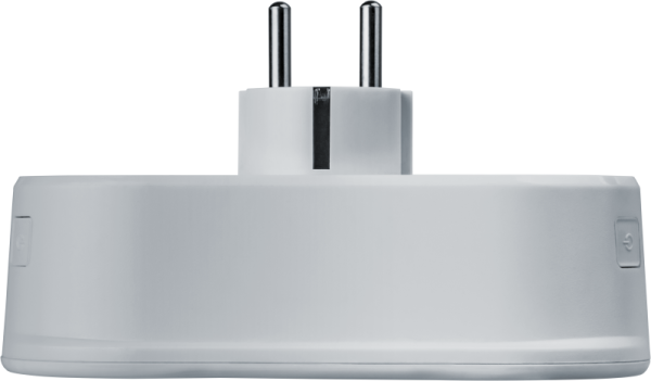 Разветвитель 2-м с заземл. 14 556 Smart Home NSH-ST-02 2хUSB с управлением по WI-FI бел. NAVIGATOR 14556