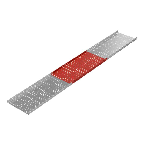 Лоток листовой перфорированный 500х50 L2000 1мм "Стандарт ПЛЮС" LPEplus50-500-1.0-2000 INOX304 КМ PL5230