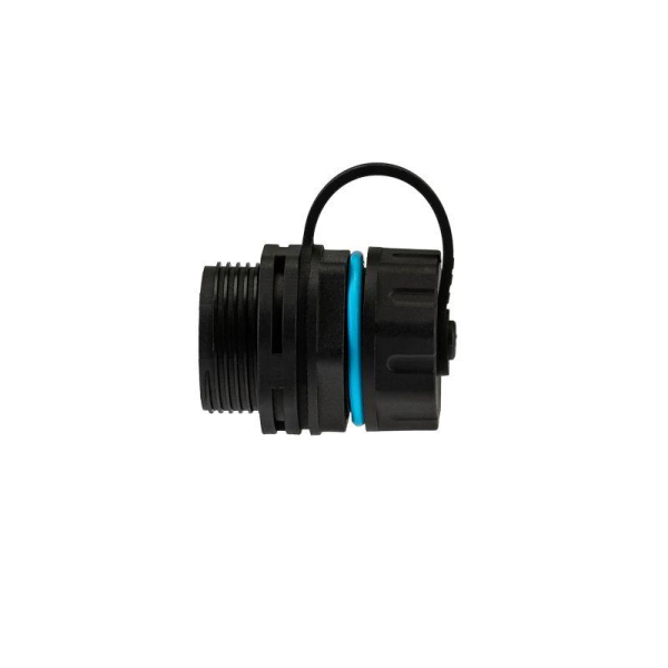 Индустриальный соединительный модуль, RJ-45(8P8C), FTP, CAT 6, IP68 с защитным колпачком для кабеля REXANT
