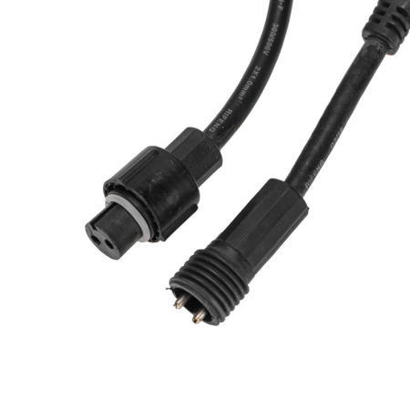 Гирлянда светодиодная Занавес 2х1,5м 360 LED БЕЛЫЙ черный КАУЧУК IP67 постоянное свечение 230В блок в комплекте NEON-NIGHT