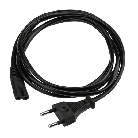 Шнур сетевой, вилка СЕЕ 7/16 - разъем IEC 320 C7, кабель 2x0,75 мм², длина 1,8 метра (PE пакет) REXANT