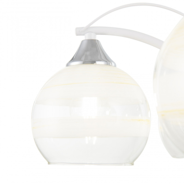 Накладная люстра Arte Milano 326503/5 CR+WH