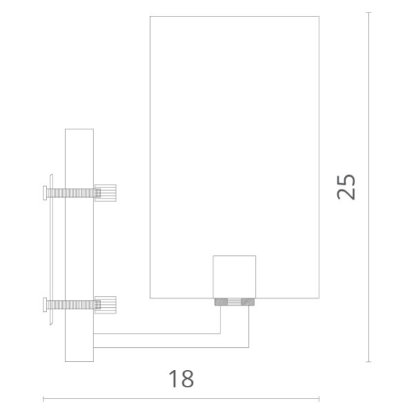 Бра Divinare 5933/01 AP-1