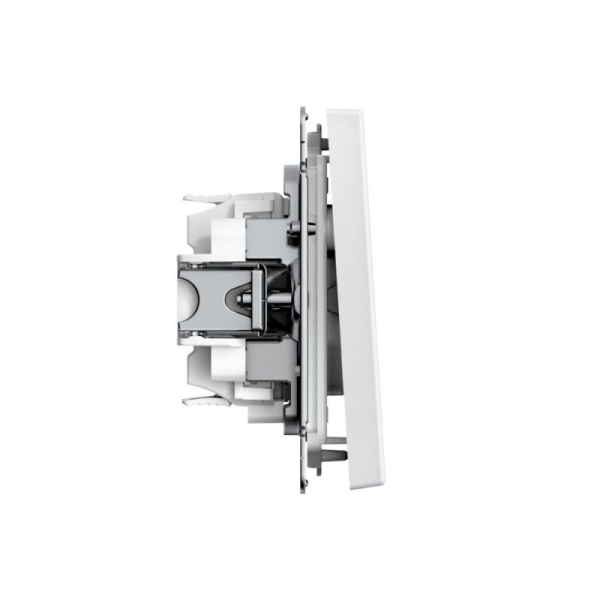 Переключатель 1-кл. ArtGallery IP44 10AX быстрозажим. клем. механизм бел. SE GAL440161S