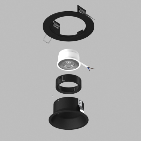 Встраиваемый светильник Lightstar D61707BMOD