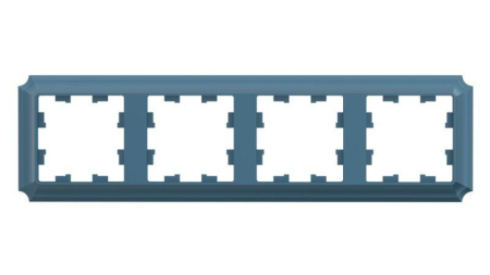 Рамка 4-м AtlasDesign Antique универс. изумруд. SE ATN100804