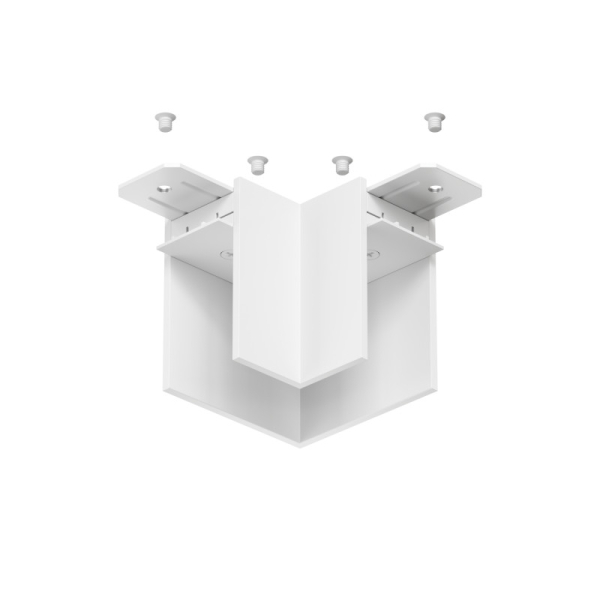 Соединитель для шинопровода Denkirs TR2102-WH