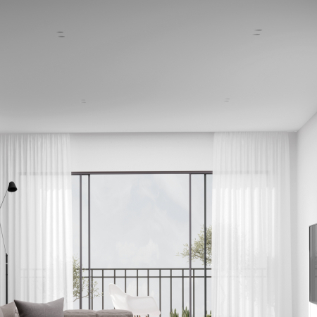 QUASAR 55 DUO Встраиваемый потолочный гипсовый светильник