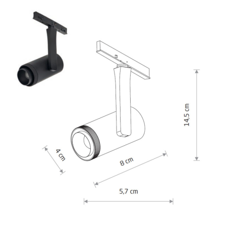 Светильник на шине Nowodvorski 11715