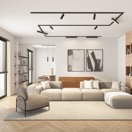 Светильник на шине Denkirs DK6630-BK