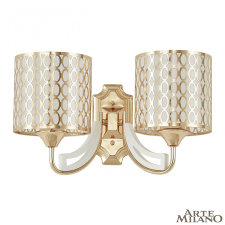 Бра Arte Milano 303387/2W Wh/Gd