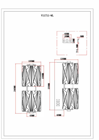 Бра Moderli V11711-WL