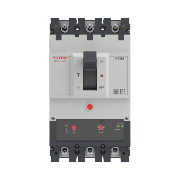 Выключатель автоматический 3P 630А 70кА pro MNX630L при AC415V расцепитель TMD YON MNX630L3PTMD0630