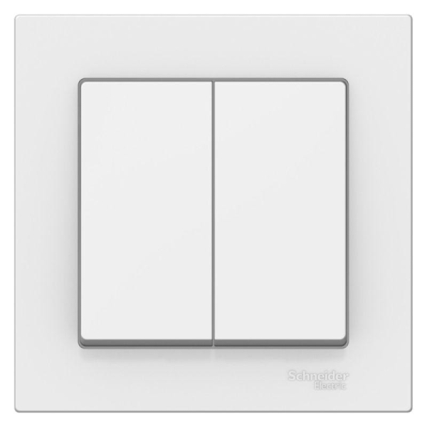 Выключатель 2-кл. AtlasDesign сх.5 10АХ в сборе лотос SE ATN001352