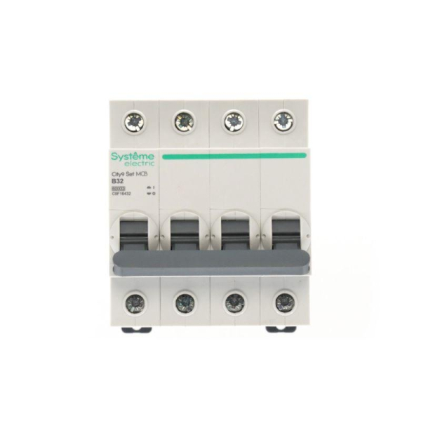 Выключатель автоматический 4п City9 Set (АВ) B 32А 6кА 400В SE C9F16432