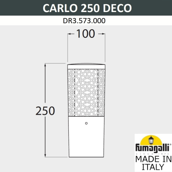 Садово-парковый светильник Fumagalli DR3.573.000.AXU1L