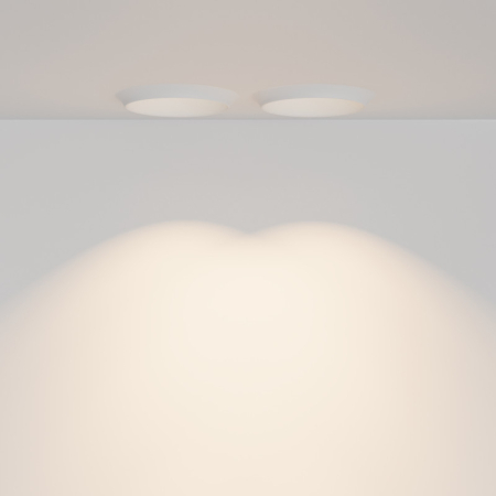 Встраиваемый светильник Maytoni Technical DL124-GU10-02-TRS-W