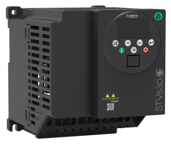 Преобразователь частоты STV630 2.2кВт 220В ЭМС С3 + LED панель оператора SE STV630U22M2