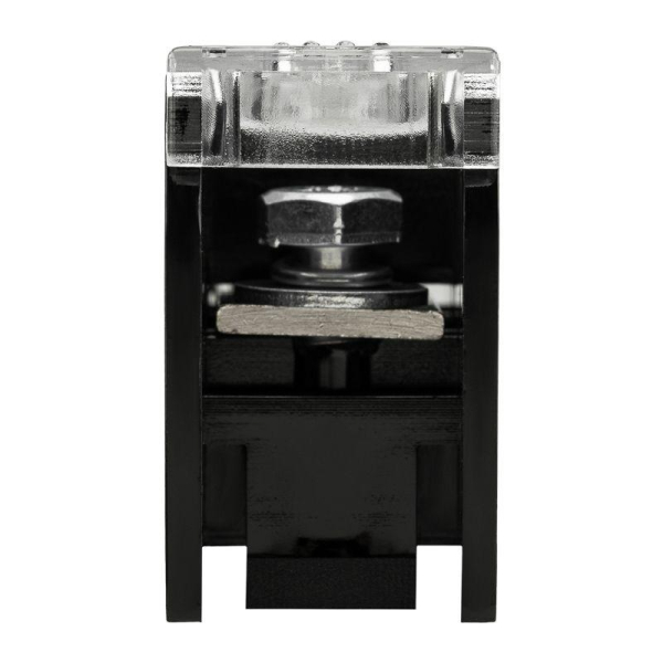 Блок зажимов клеммный БЗД 1-полюсный 25 мм2 90A на DIN-рейку REXANT