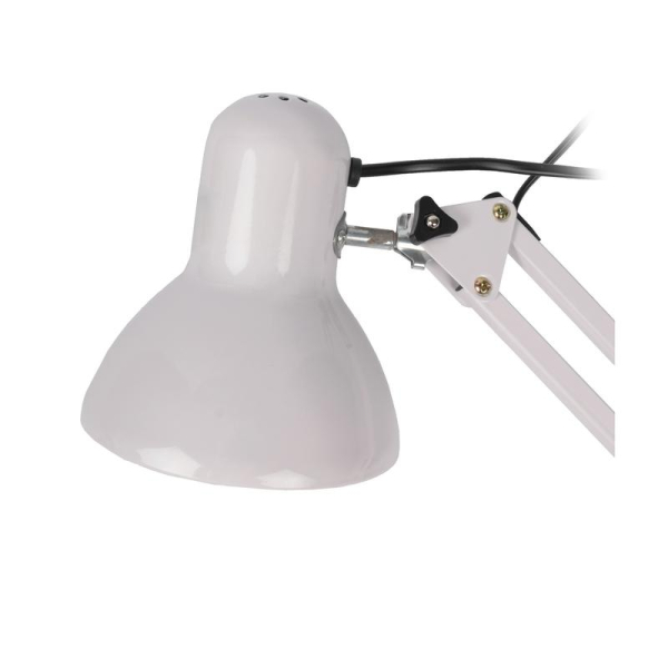 Светильник настольный TBL-01 под лампу Е27 на струбцине бел. ФАZА 5046214