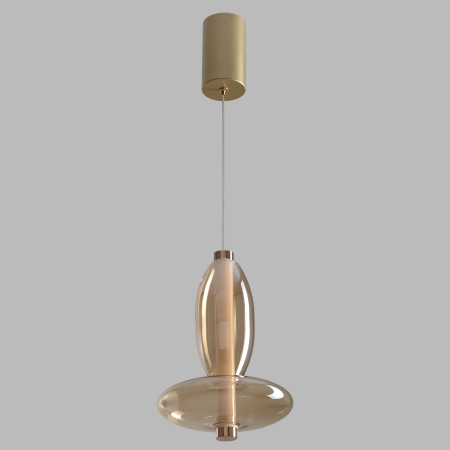 Crystal Lux Светильник подвесной Crystal Lux QUASAR SP7W LED AMBER