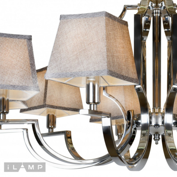 Подвесная люстра iLamp 6943-10 CR