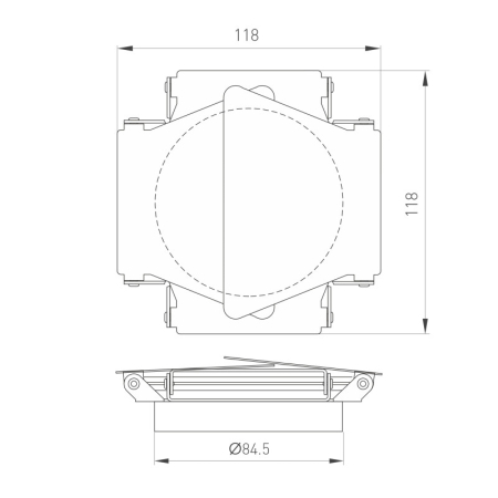 Шторка Arlight 046760