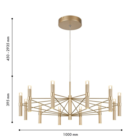 Подвесная люстра Favourite 4759-12P