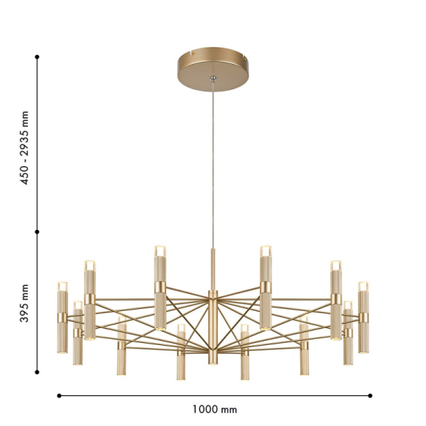 Подвесная люстра Favourite 4759-12P