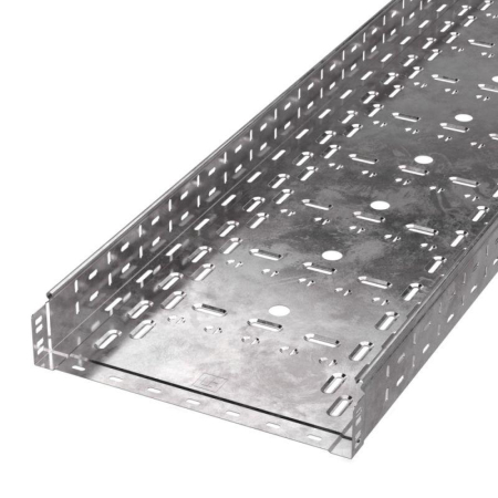 Лоток перфорированный 400х80 L3000 (1мм) Стандарт Промрукав PR16.0015