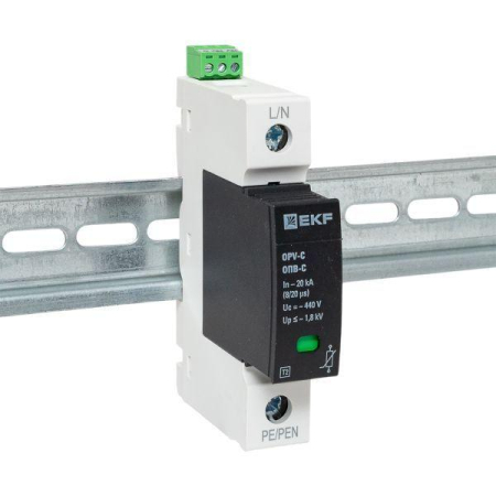 Ограничитель перенапряжения имп. ОПВ-C1 EKF opv-c1