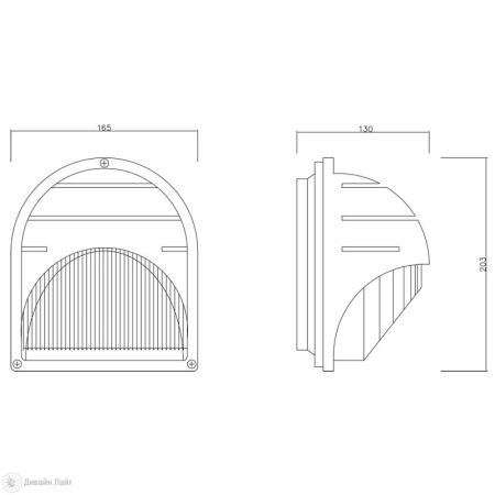 Светильник настенный ARTE Lamp A2802AL-1GY