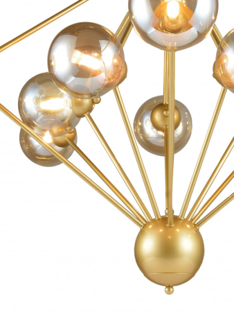 Подвесная люстра Natali Kovaltseva STUTTGART 91006/10C GOLD