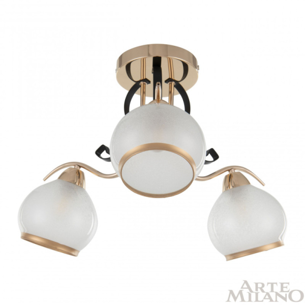 Накладная люстра Arte Milano 323306/3 FG+BK