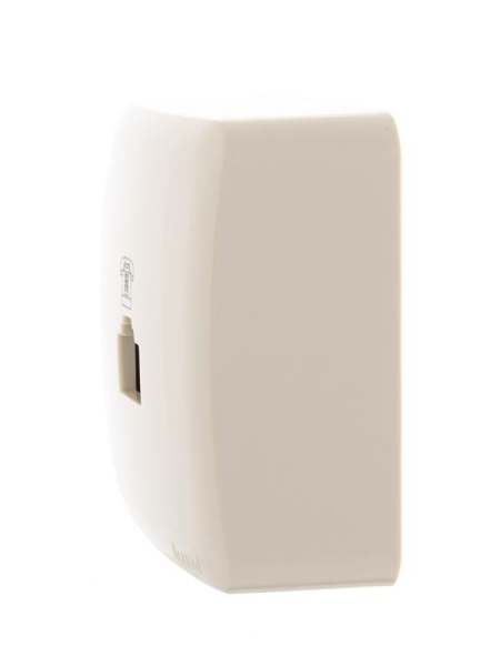 Розетка телефонная Viola RJ11 евро стандарт крем. LEZARD 751-0300-137