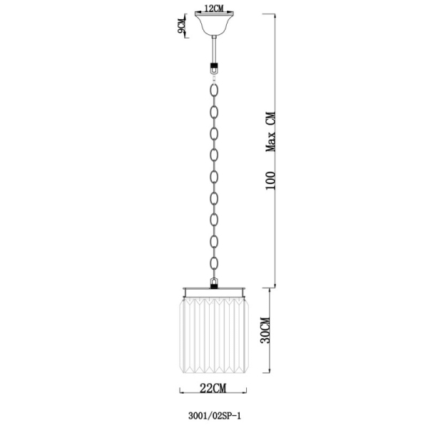 Подвесной светильник Divinare 3001/02 SP-1