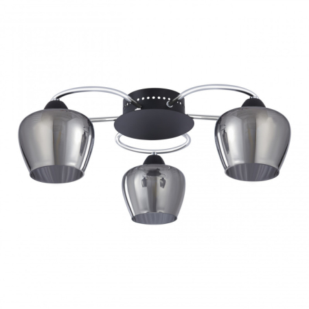 Накладная люстра Arte Milano 321508/3 CR+BK