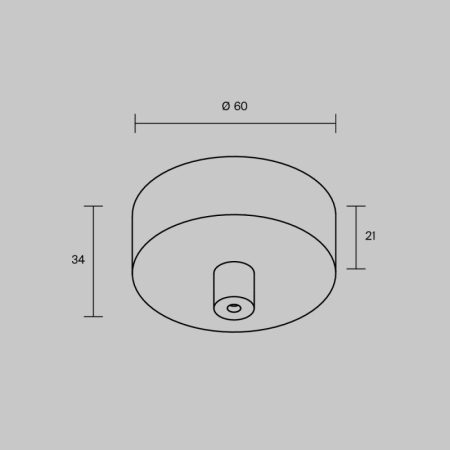 Крепеж Maytoni Technical TRA233SCB-B