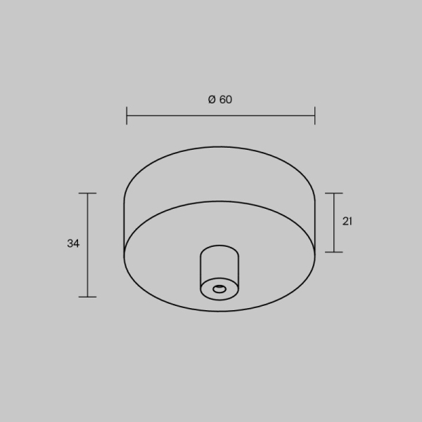 Крепеж Maytoni Technical TRA233SCB-B