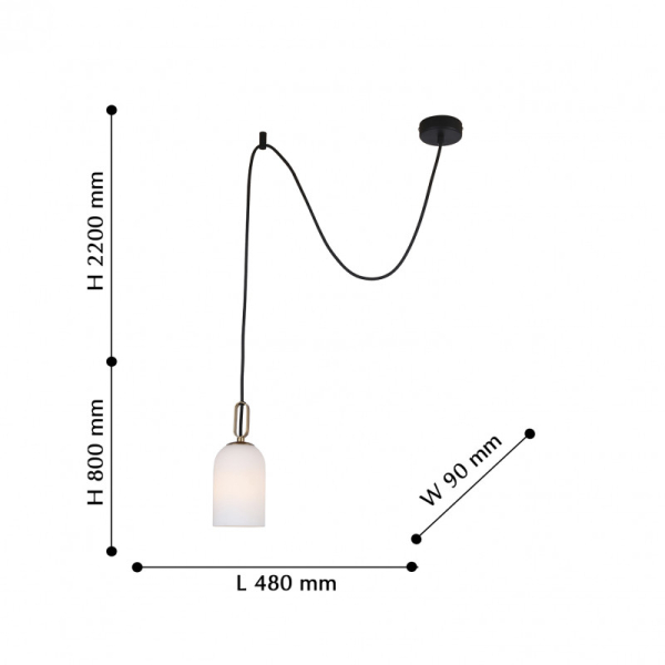 Подвесной светильник Favourite 2668-1P