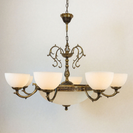 Подвесная люстра AMBIENTE by BRIZZI 7140/8 AB