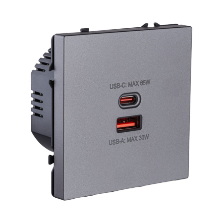 Розетка KOLLINGER EC-024GY