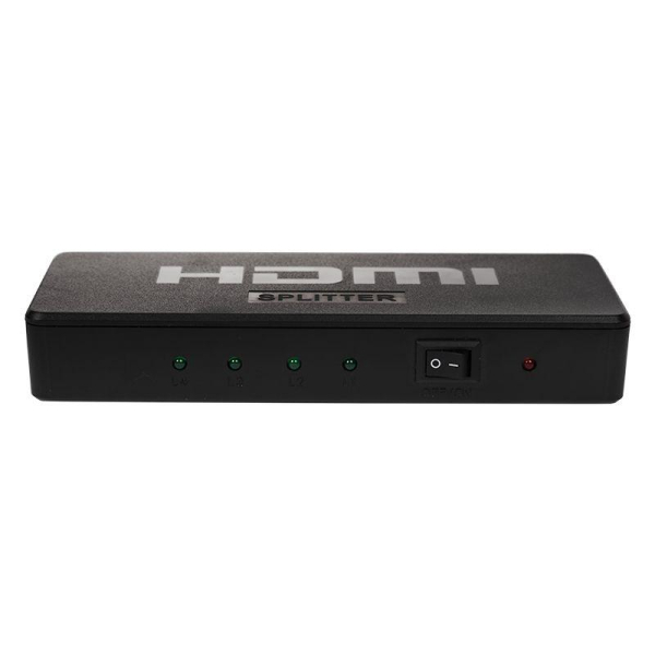 Делитель HDMI 1x4 пластиковый корпус Rexant 17-6952