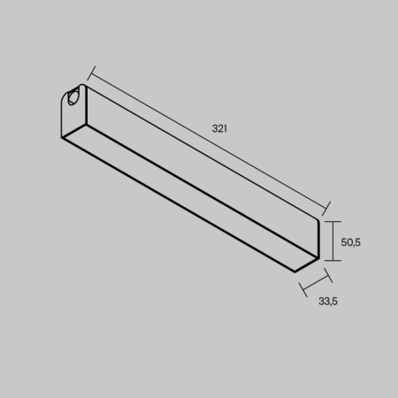 Светильник на шине Maytoni Technical TR238-1-12W3K-B