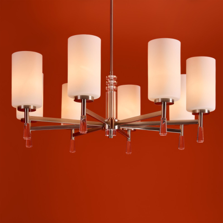 Люстра на штанге Freya FR2031PL-08N