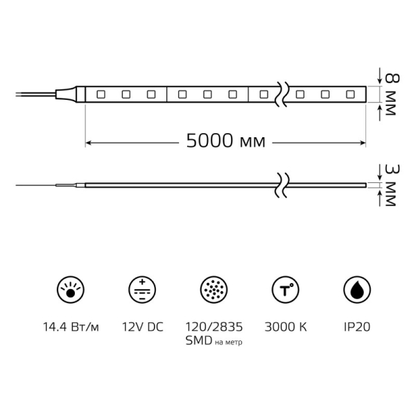 Лента Gauss BT084