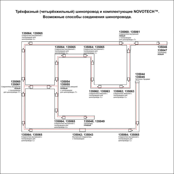 Шинопровод Novotech 135235