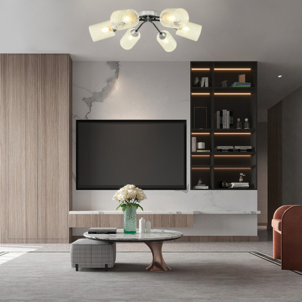 Накладная люстра Arte Milano 326207/6 CR.BK